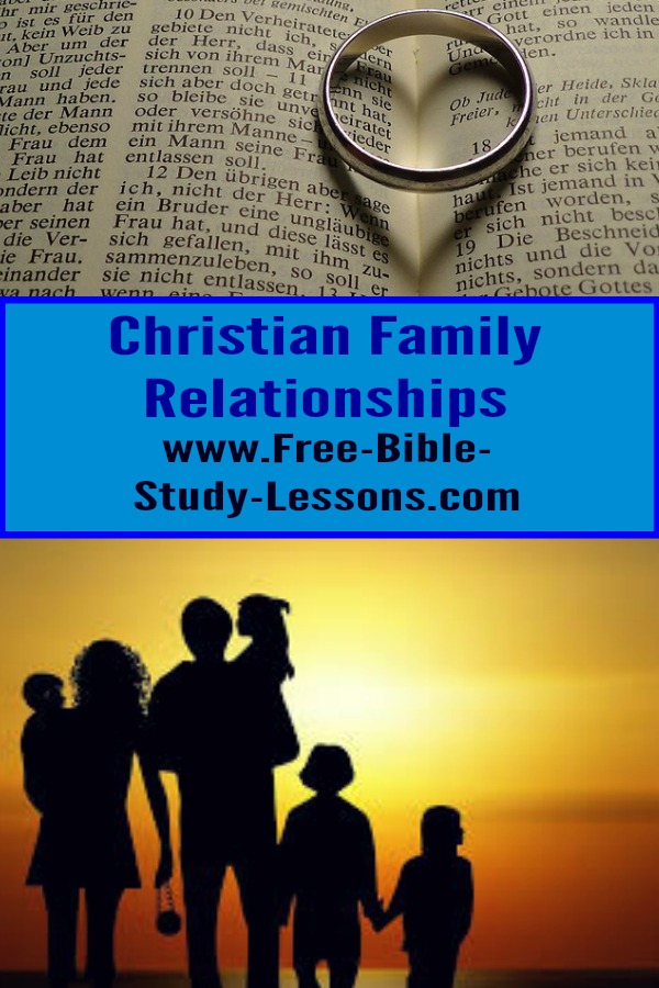 christian youth lessons on relationships